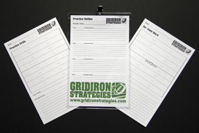 Gridiron Strategies Coach's Holster Extra Sheets