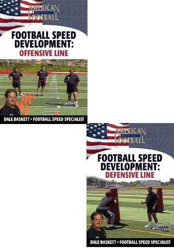 Football Speed Development: 2 DVD Set, Offensive Line & Defensive Line