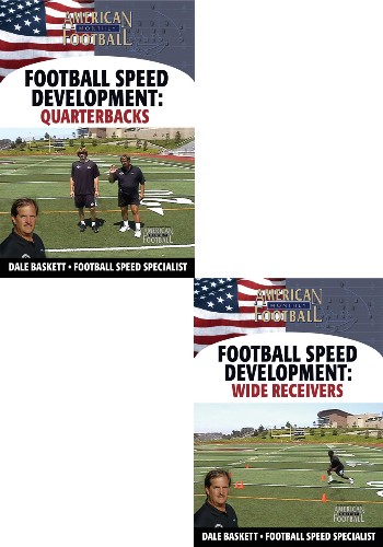 Football Speed Development: 2 DVD Set Quarterbacks and Wide Receivers