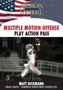 Multiple Motion Offense - The Play-Action Passing Game